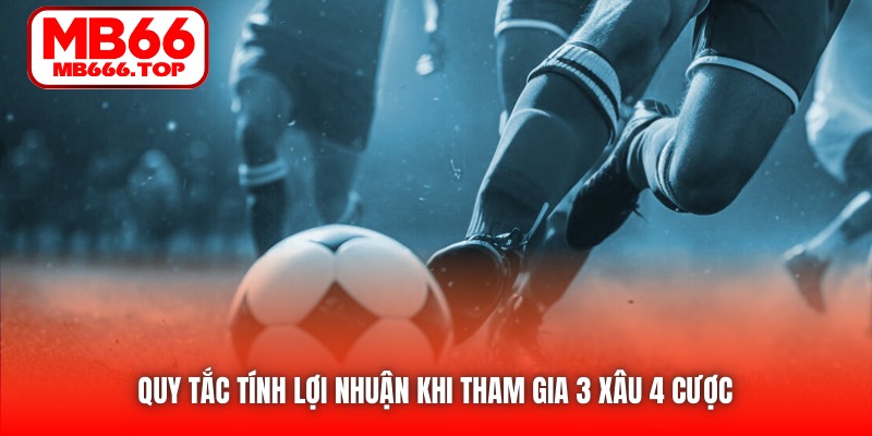 Quy tắc tính lợi nhuận khi tham gia 3 xâu 4 cược